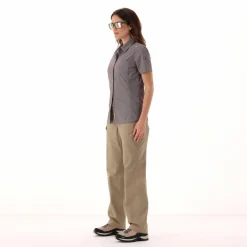 Damen-Kurzarm-shirt mit floralem Muster><noscript><img width=