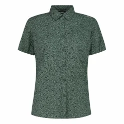 Damen-Kurzarm-shirt mit floralem Muster><noscript><img width=