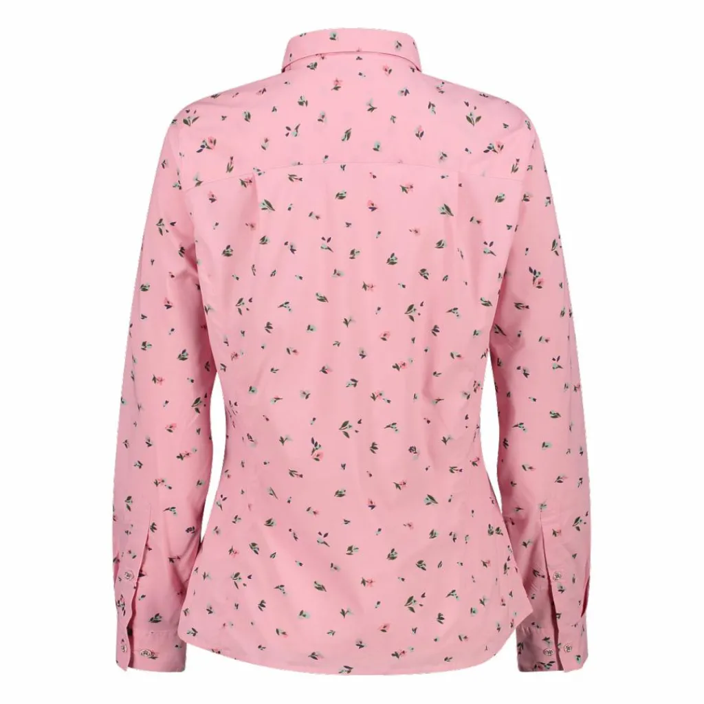 Damen-Langarm-shirt mit floralem Muster>CMP Online