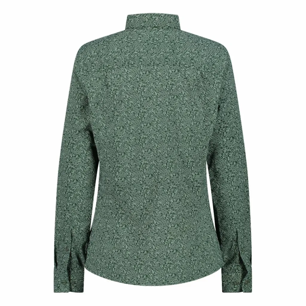 Damen-Langarm-shirt mit floralem Muster>CMP Online