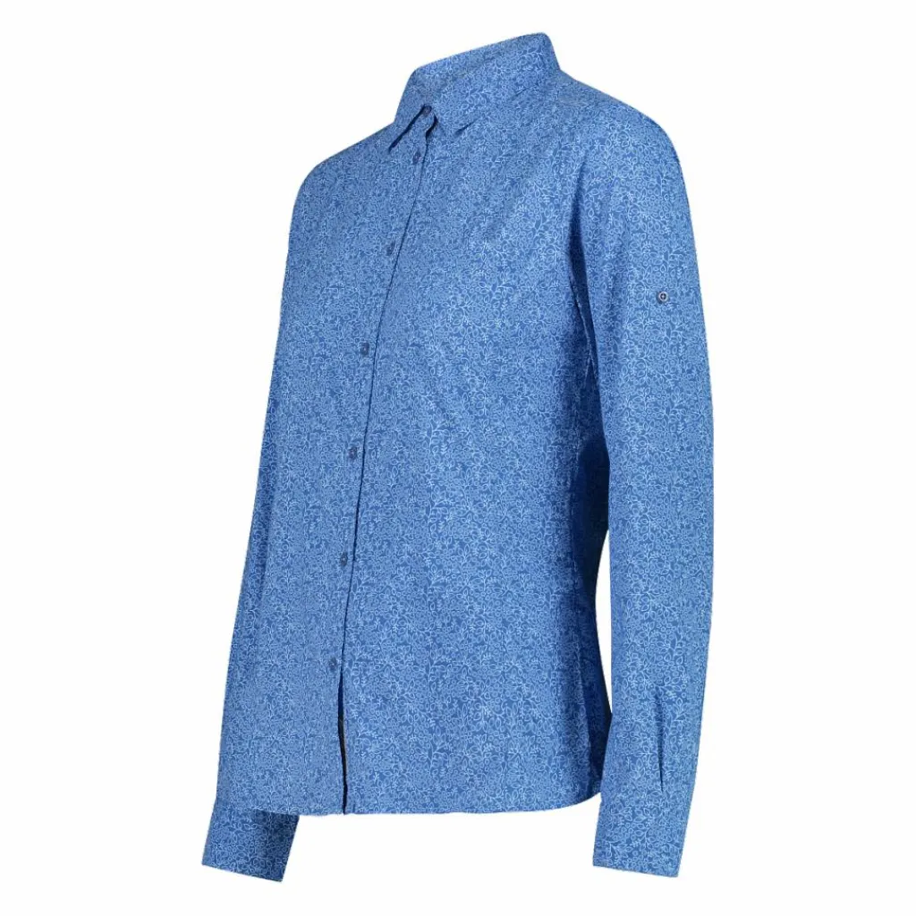 Damen-Langarm-shirt mit floralem Muster>CMP Online