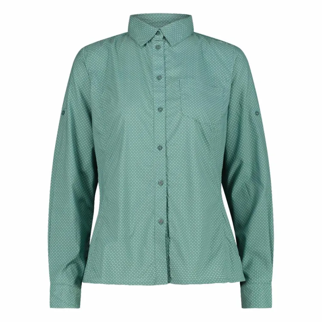 Damen-Langarm-shirt mit floralem Muster>CMP Online