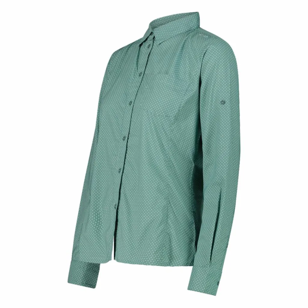 Damen-Langarm-shirt mit floralem Muster>CMP Online