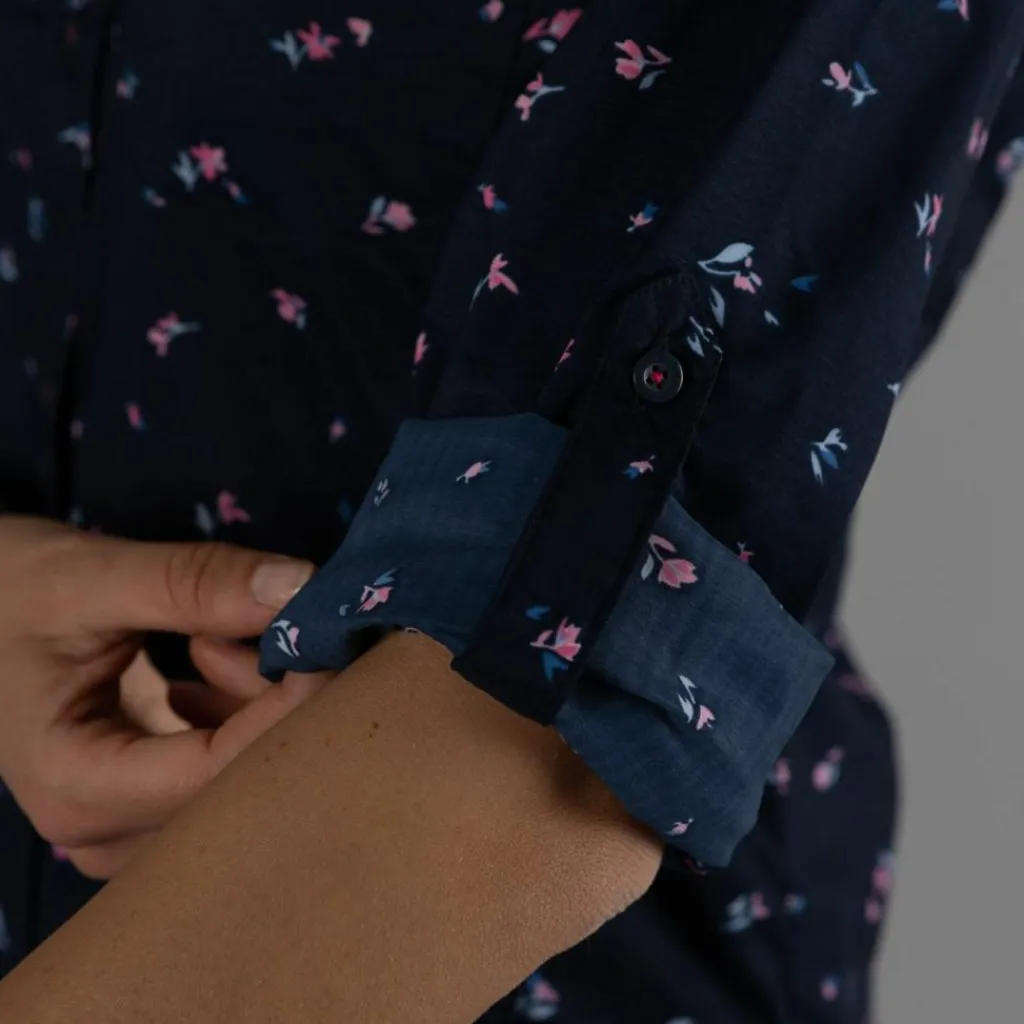 Damen-Langarm-shirt mit floralem Muster>CMP Online