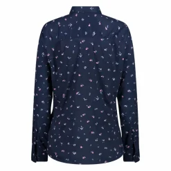 Damen-Langarm-shirt mit floralem Muster><noscript><img width=