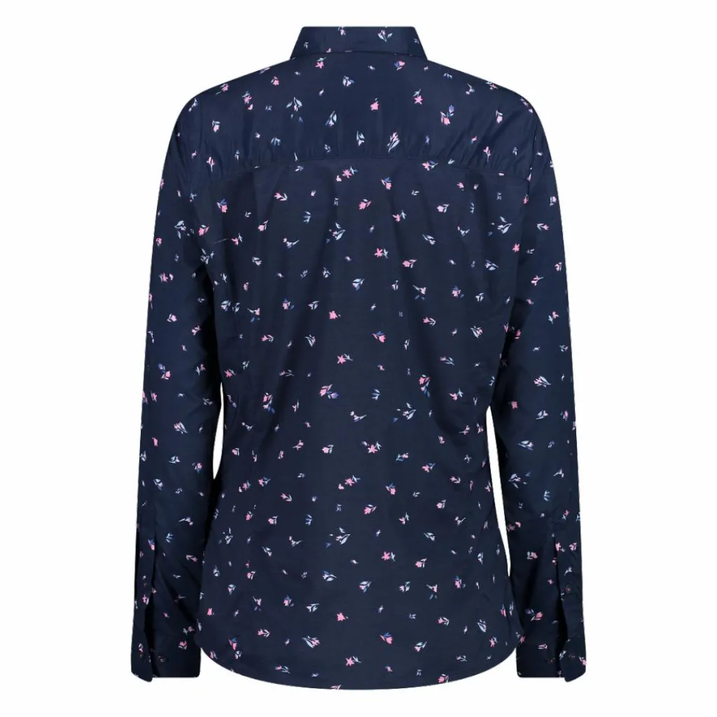 Damen-Langarm-shirt mit floralem Muster>CMP Online