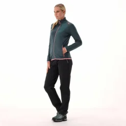 Damen-Merino-Fleecejacke Unlimitech mit Reißverschluss><noscript><img width=