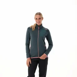 Damen-Merino-Fleecejacke Unlimitech mit Reißverschluss><noscript><img width=