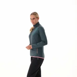 Damen-Merino-Fleecejacke Unlimitech mit Reißverschluss><noscript><img width=