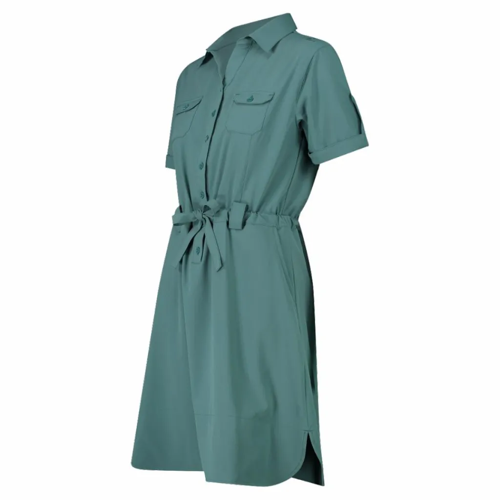 Damen-Polokleid aus Stretchmaterial>CMP Clearance