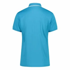 Damen-Poloshirt aus Stretch-Piqué><noscript><img width=