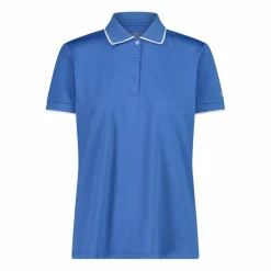 Damen-Poloshirt aus Stretch-Piqué><noscript><img width=
