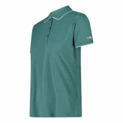 Damen-Poloshirt aus Stretch-Piqué><noscript><img width=