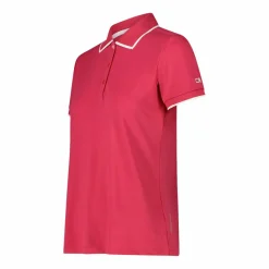 Damen-Poloshirt aus Stretch-Piqué><noscript><img width=