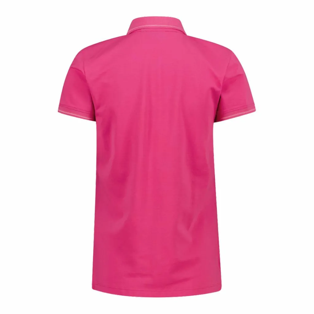 Damen-Poloshirt in Melange-Stretch-Gewebe>CMP New