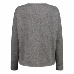 Damenpullover mit Bateau-Ausschnitt aus meliertem Jersey>CMP New