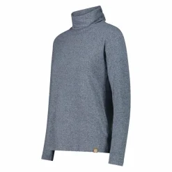 Damenpullover mit Rollkragen aus meliertem Jersey><noscript><img width=