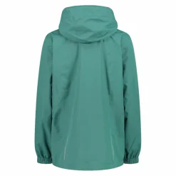 Damen-Regenjacke mit abnehmbarer Kapuze><noscript><img width=