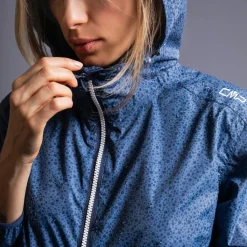 Damen-Ripstopjacke Packable Microcheck><noscript><img width=
