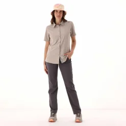 Damen-Shirt aus Baumwollmischung mit kurzen Ärmeln><noscript><img width=