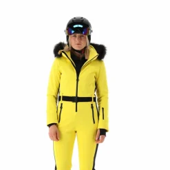 Damen-Skianzug mit abnehmbarer Kapuze><noscript><img width=