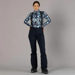 Damen-Skihose mit Trägern aus Softshell><noscript><img width=