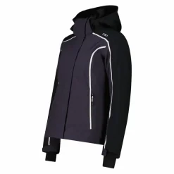 Damen-Skijacke aus 4-Way-Stretchgewebe mit abnehmbarer Kapuze><noscript><img width=