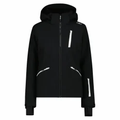 Damen-Skijacke aus 4-Way-Stretchgewebe mit abnehmbarer Kapuze><noscript><img width=