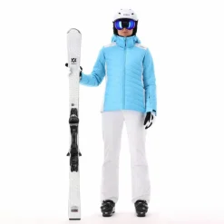 Damen-Skijacke mit diagonalen Steppnähten><noscript><img width=