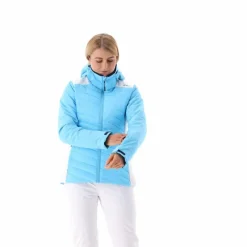 Damen-Skijacke mit diagonalen Steppnähten><noscript><img width=