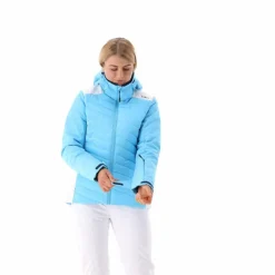 Damen-Skijacke mit diagonalen Steppnähten><noscript><img width=