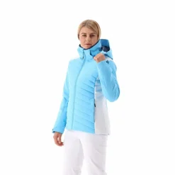 Damen-Skijacke mit diagonalen Steppnähten><noscript><img width=