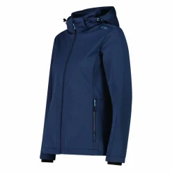 Damen-Softshelljacke mit abnehmbarer Kapuze><noscript><img width=