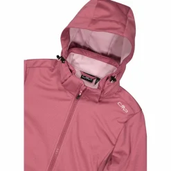 Damen-Softshelljacke mit abnehmbarer Kapuze><noscript><img width=