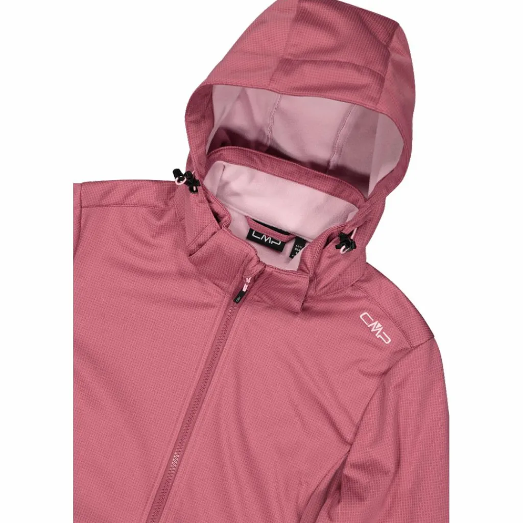 Damen-Softshelljacke mit abnehmbarer Kapuze>CMP Outlet