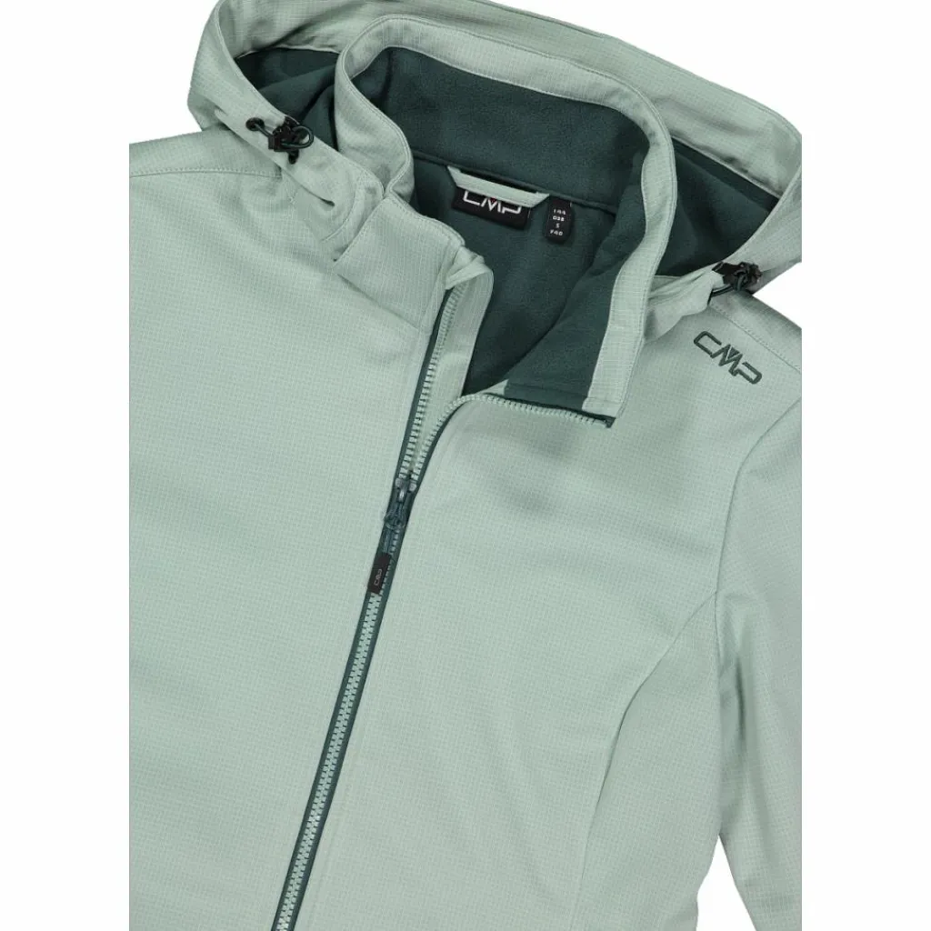 Damen-Softshelljacke mit abnehmbarer Kapuze>CMP Outlet