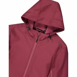 Damen-Softshelljacke mit Kapuze mit Wabenstruktur><noscript><img width=