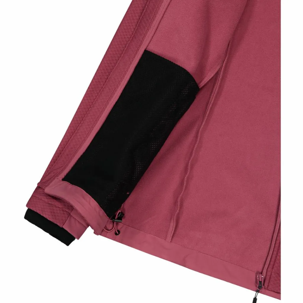 Damen-Softshelljacke mit Kapuze mit Wabenstruktur>CMP Hot