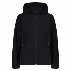 Damen-Softshelljacke mit Kapuze mit Wabenstruktur><noscript><img width=