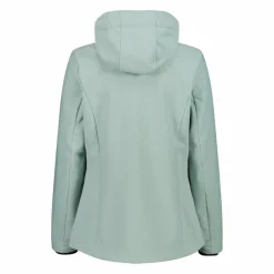 Damen-Softshelljacke mit Kapuze mit Wabenstruktur><noscript><img width=
