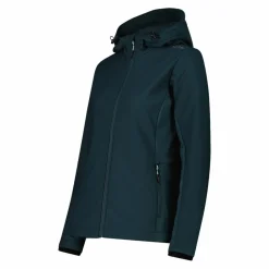 Damen-Softshelljacke mit Kapuze mit Wabenstruktur><noscript><img width=
