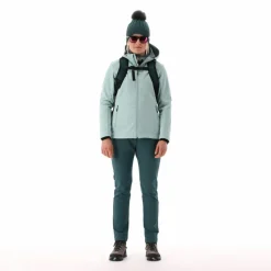 Damen-Softshelljacke mit Kapuze mit Wabenstruktur><noscript><img width=