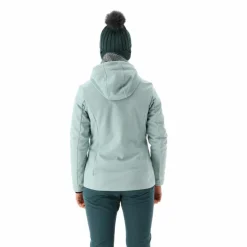Damen-Softshelljacke mit Kapuze mit Wabenstruktur><noscript><img width=