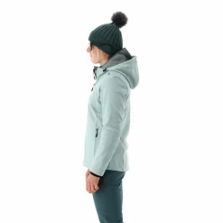 Damen-Softshelljacke mit Kapuze mit Wabenstruktur><noscript><img width=