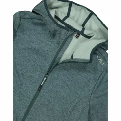 Damen-Softshell-Parka mit melierter Kapuze><noscript><img width=