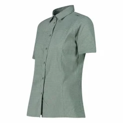 Damen-Stretch-Shirt mit kurzen Ärmeln><noscript><img width=