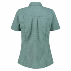 Damen-Stretch-Shirt mit kurzen Ärmeln><noscript><img width=