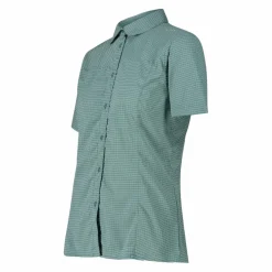 Damen-Stretch-Shirt mit kurzen Ärmeln><noscript><img width=