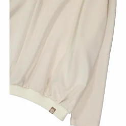 Damen-Sweatshirt aus Modal mit matt glänzendem Finish><noscript><img width=