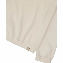 Damen-Sweatshirt aus Modal mit matt glänzendem Finish><noscript><img width=